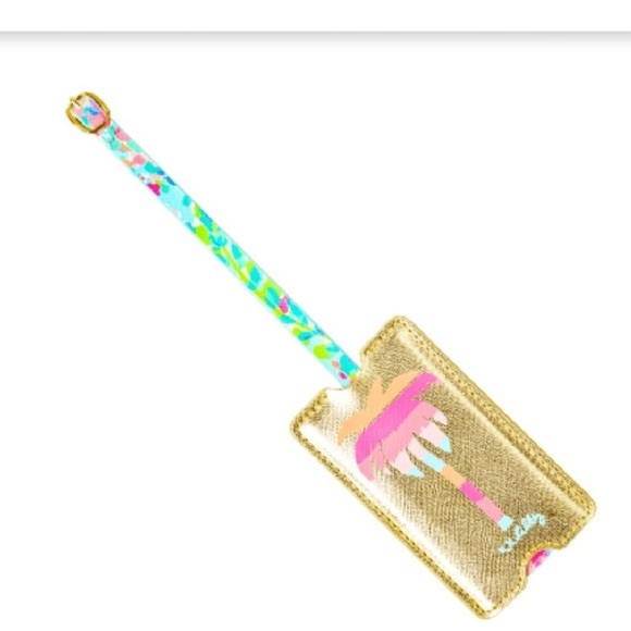 Lilly Pulitzer Accessories - 🌴 Lilly Pulitzer palm tree luggage tag 🌴